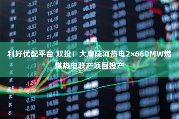 利好优配平台 双投！大唐陡河热电2×660MW燃煤热电联产项目投产