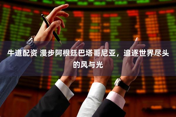 牛道配资 漫步阿根廷巴塔哥尼亚，追逐世界尽头的风与光